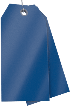 Blank Plastic Tags - A-line (360x360), Png Download