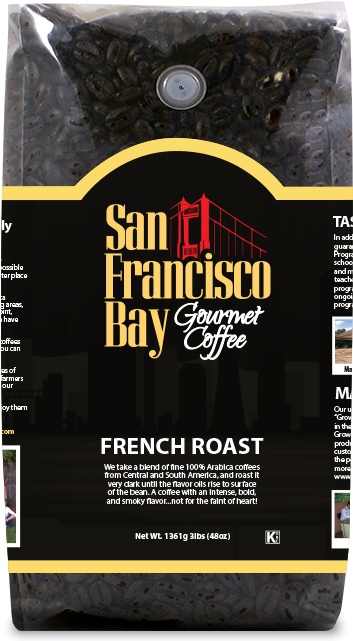 French Roast Coffee, 3 Lb - French Roast Coffee, 3 Lb. Bag (ground) (650x650), Png Download