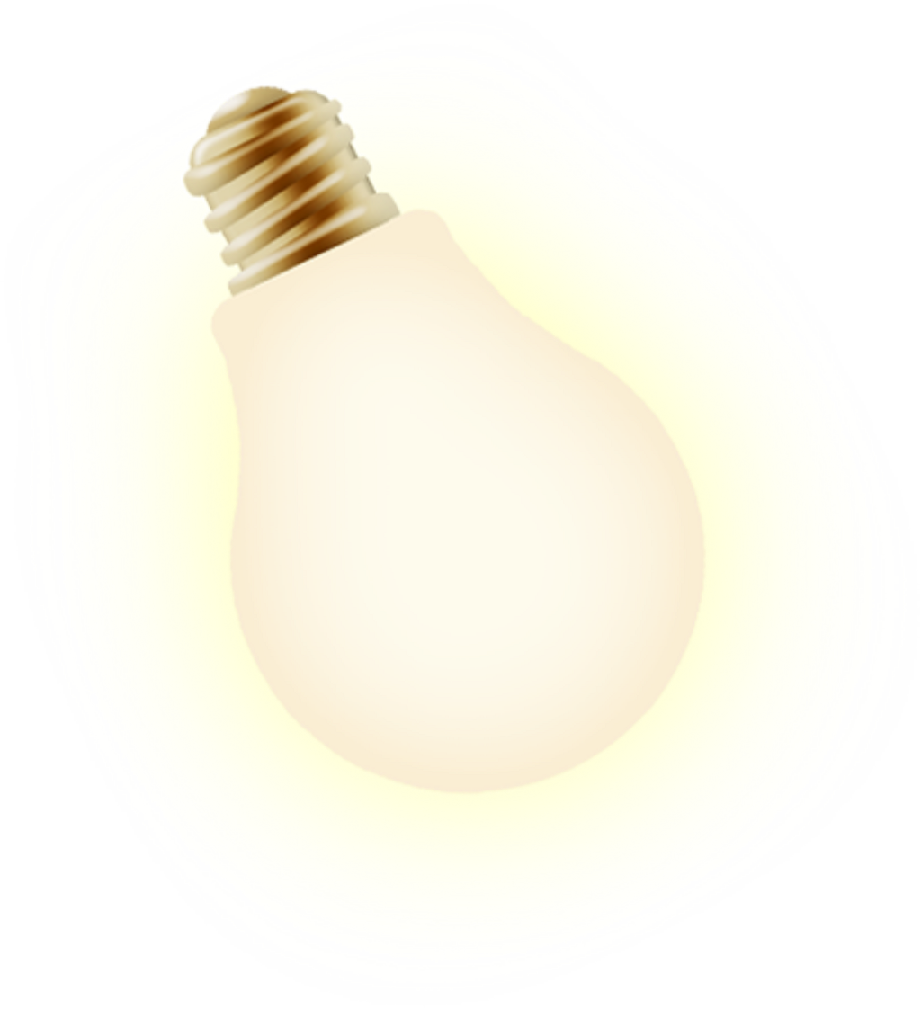 Download Ftestickers Light Lamp Lightbulb Glowing Luminous