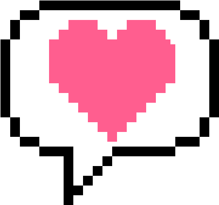 Download Heart In Box - Pixel Heart Png PNG Image with No Background -  