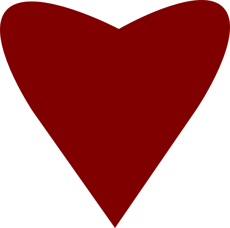 Click On The Triangle And You Will See That Nodes Appear - Heart (776x768), Png Download