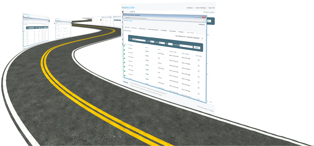 Mountain Road - Clip Art (1060x493), Png Download