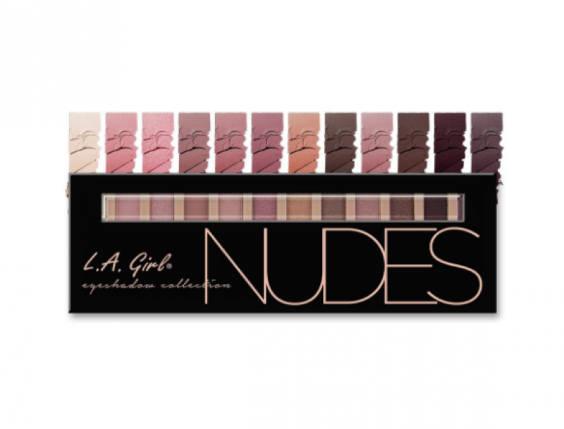 L - A - Girl - Beauty Brick Palette - Nudes - L.a. Girl Ges331 Nudes Beauty Brick Eyeshadow Palette (800x800), Png Download