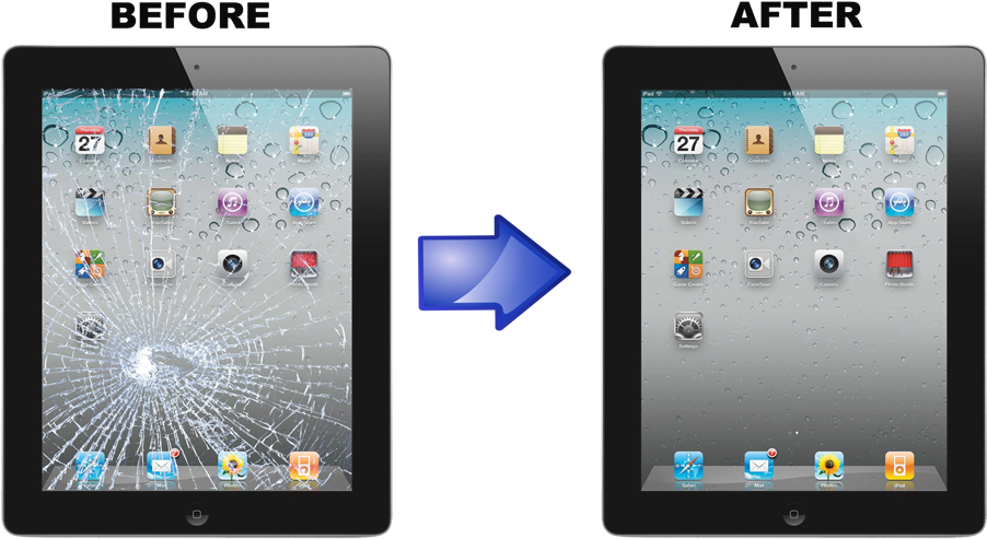 Apple Ipad Repair - Apple Ipad 2 (918x510), Png Download