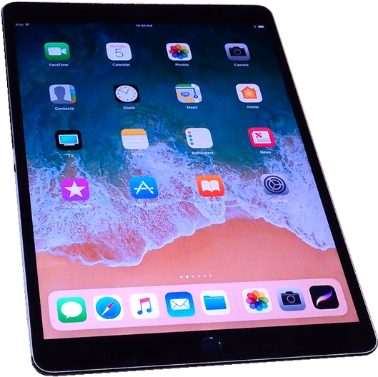 Apple Ipad Pro - Ipad Ios 12 (550x556), Png Download
