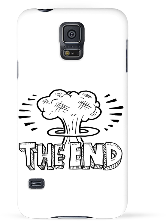 Case 3d Samsung Galaxy S5 The End By Sami - Tote-bag The End Par Sami (690x850), Png Download