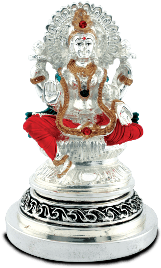 Samai Laxmi - Statue (424x600), Png Download