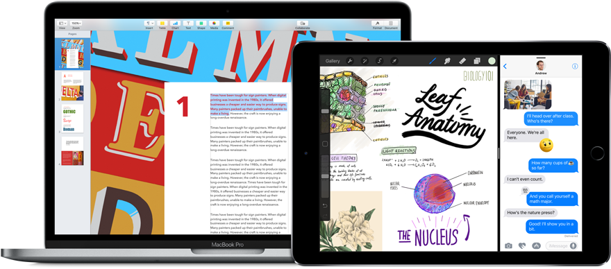 The Macbook Pro And The Ipad From Apple Are Both Available - Apple Macbook Pro - 15,4" Notebook - Core I7 4,1 Ghz (1024x536), Png Download