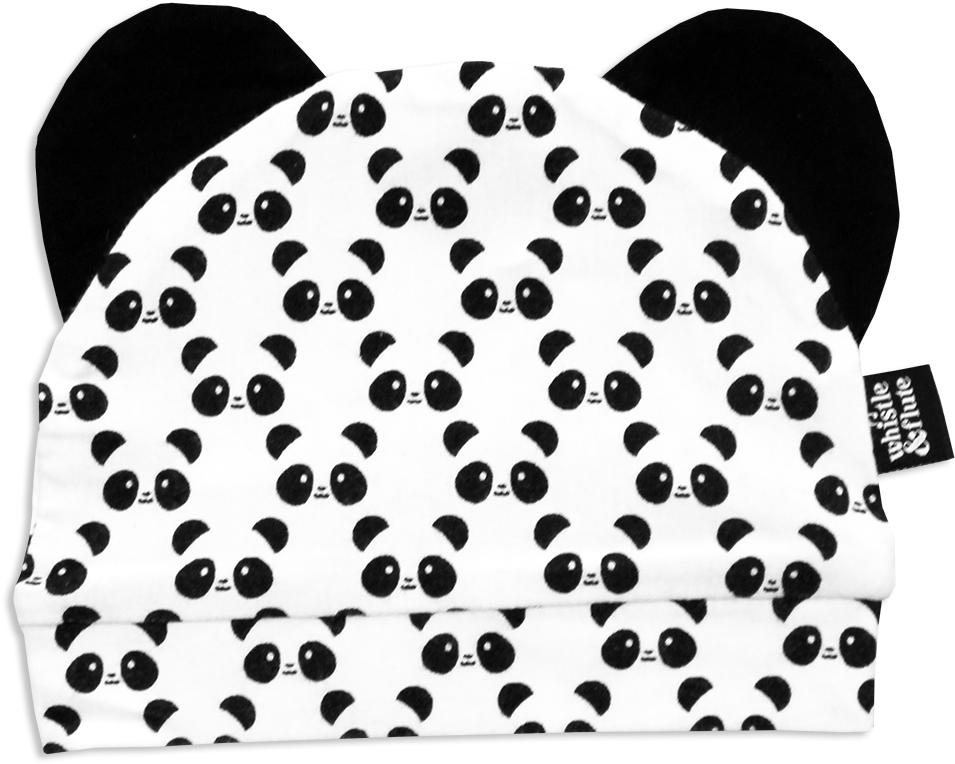 Kawaii Panda Baby Cap - Whistle And Flute Kawaii Panda Baby Cap (1500x1500), Png Download