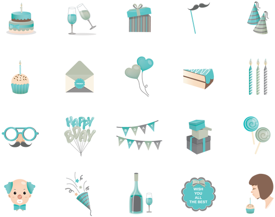 Birthday (600x600), Png Download