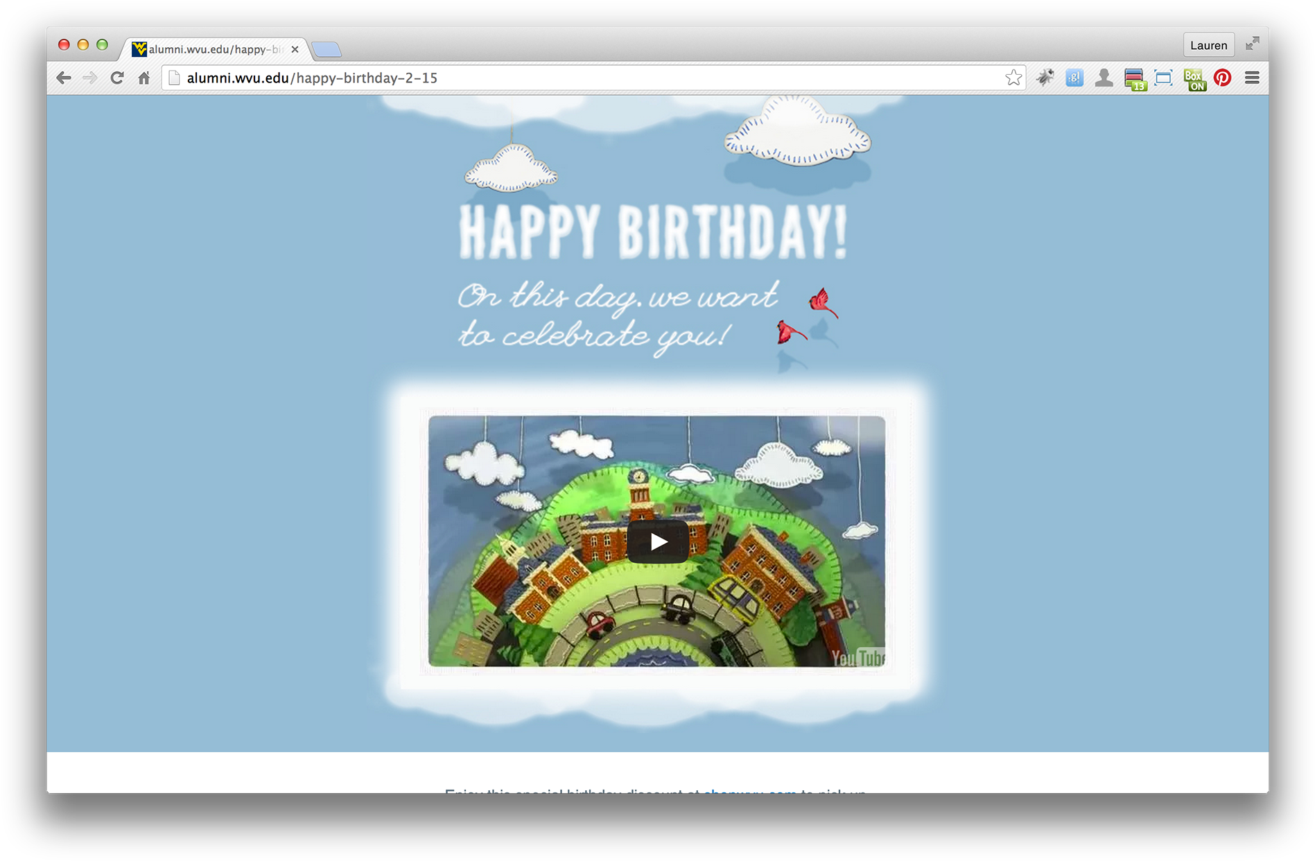 I Collaborated On The Animation Concept With The Foundation, - Birthday (1920x1263), Png Download