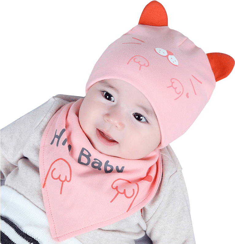 Baby Hat 0 3 6 12 Months Thicken Cotton Toddlers Men - Infant (800x800), Png Download