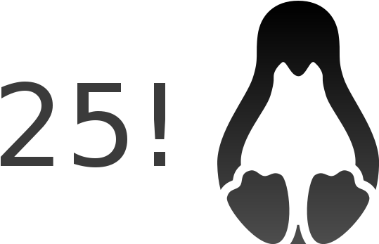 Valve Aren't The Only Ones Celebrating A Birthday This - Linux (550x346), Png Download