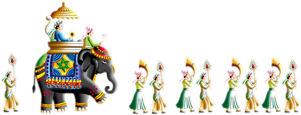 Groom Clipart Traditional Indian - Indian Wedding Png (620x239), Png Download