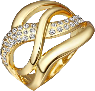 Image03 - Lady Fashion Zinc Alloy Plated With Rhinestone Mid (600x600), Png Download