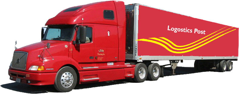 Mms Lptruck - India Post Logistics Post (800x326), Png Download