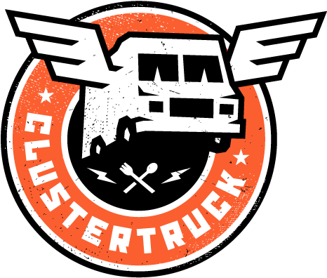 Cluster Truck Logo (540x402), Png Download