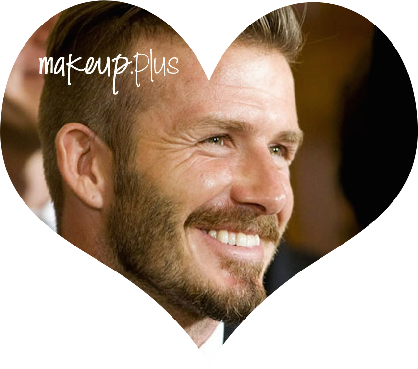 David Beckham Hair Style And Beard (900x900), Png Download