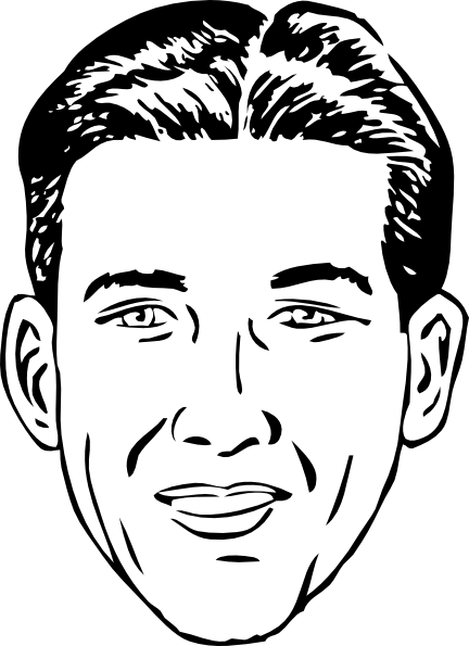 How To Set Use Fashion Hair Style Man Svg Vector (432x595), Png Download