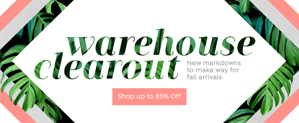 Best Warehouse Clearout With Beauty Decoration Object - Poster (968x400), Png Download