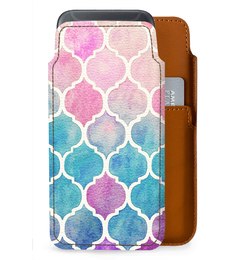 Dailyobjects Rainbow Pastel Watercolor Moroccan Real - Moroccan Pattern (900x900), Png Download