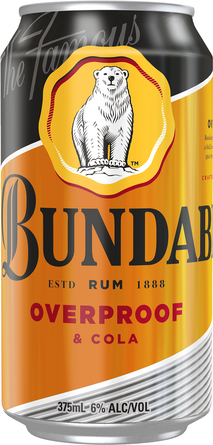 Bundaberg Op Rum & Cola Cans 375ml - Bundaberg Up Rum & Cola Cans 10 Pack (1600x2000), Png Download