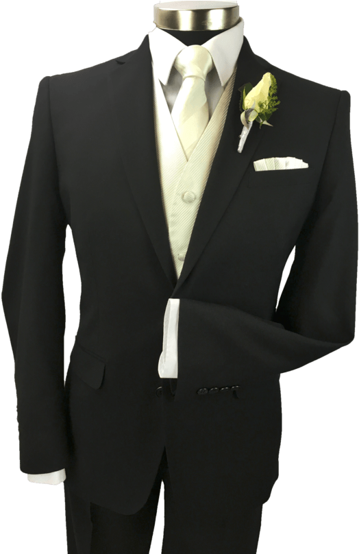 Wedding & Formal - Suit (605x807), Png Download