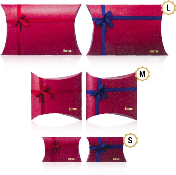 Red / Blue Ribbon - Isetan Gift Wrapping (600x600), Png Download
