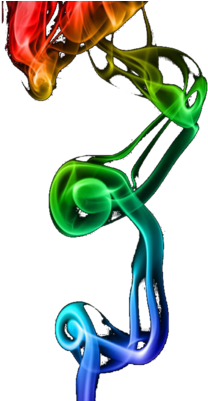 Colorful Smoke Psd - Colorful Smoke (320x400), Png Download