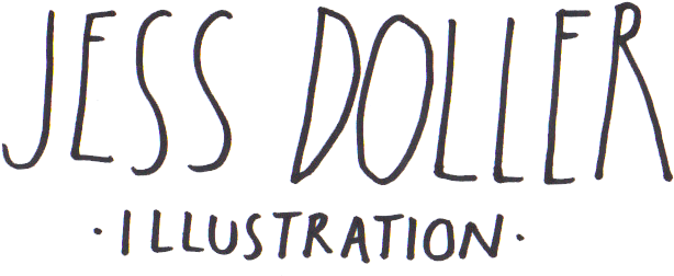 Jess Doller - Illustration - Illustration (666x317), Png Download