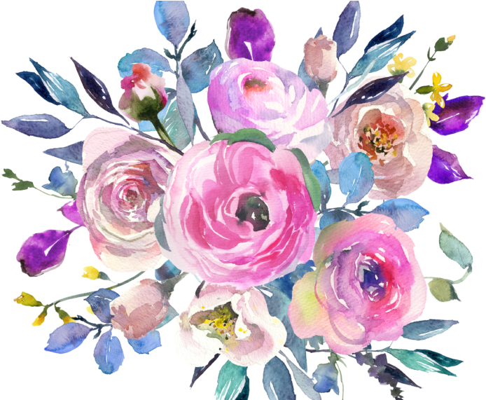 Sticker-love - Convite De Aniversario 40 Anos Floral (760x570), Png Download