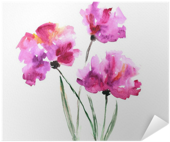 Watercolor Floral Bouquet - Abstract Watercolour Flower Bunch (400x400), Png Download