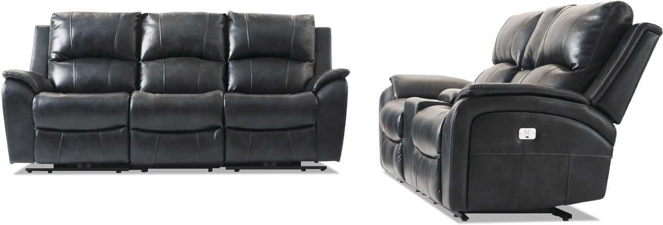 Gotham Power Reclining Sofa & Power Reclining Console - 5313 Gotham Power Sofa (1368x864), Png Download