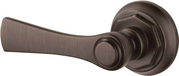 Brizo - Brizo 696361 Rook Universal Tank Lever Venetian Bronze (600x600), Png Download