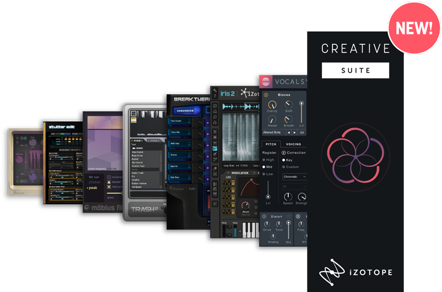 Creative Suite Ui Fan With New Badge - Izotope Iris 2 Sampling Re-synthesizer (iris 2 Software (900x600), Png Download
