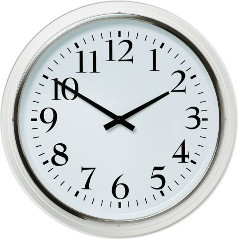 Free Png Wall Clock Png Images Transparent - Wall Clock Png (480x482), Png Download