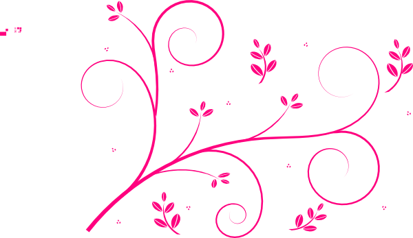 Pink Swirls Png - Pink Swirls Clip Art (600x347), Png Download