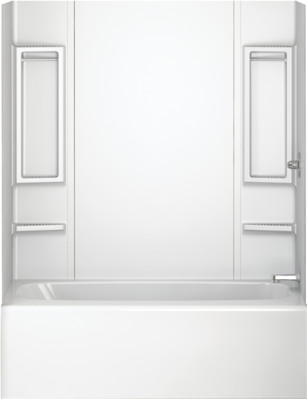 Bathtub Wall Set - Home Door (600x600), Png Download