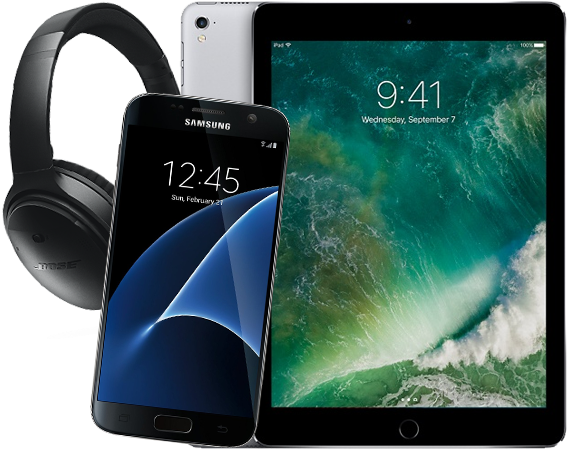 Gadgets - Apple Ipad Wi-fi + Cellular 128gb (1000x650), Png Download