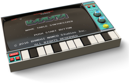 Click Here To Jump To The Special Site Of Korg Gadget - Wavetable Synthesizer Volca Wave (1000x393), Png Download