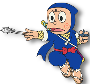 Hole Ninja Hattori Character Light - Ninja Hattori (350x350), Png Download