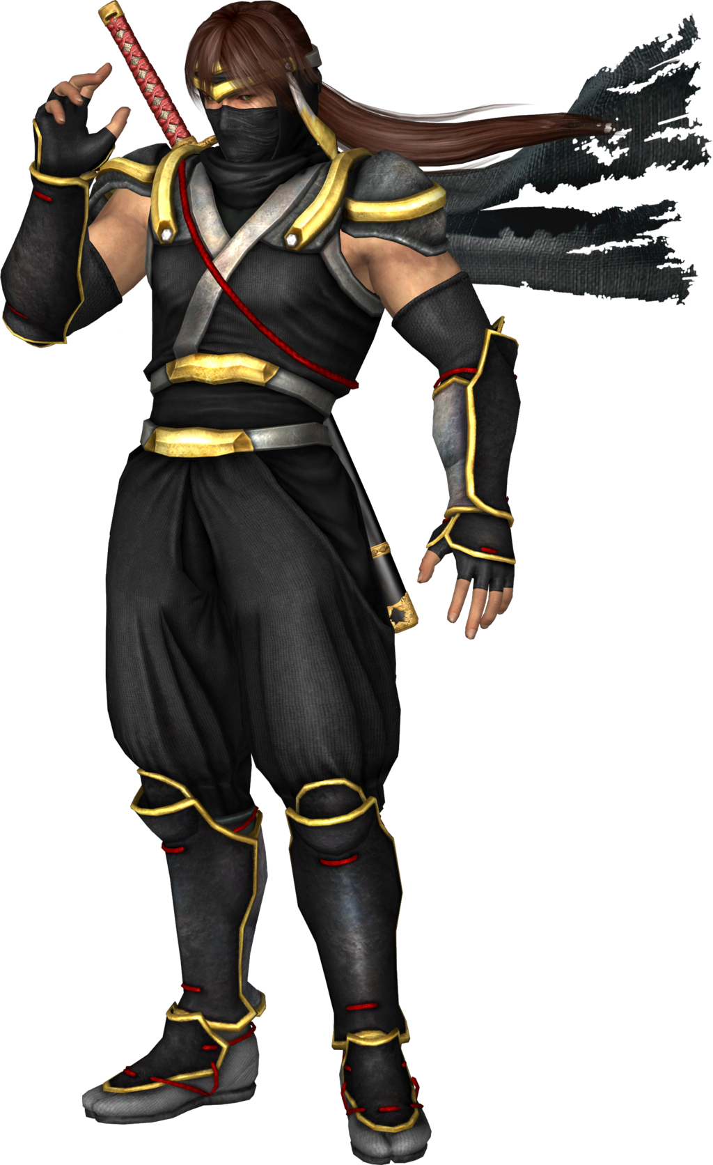 Ryu Hayabusa, Ninja Gaiden, Ghost Rider, Doa, Ninjas, - Dead Or Alive 2 Ryu Hayabusa (1024x1672), Png Download