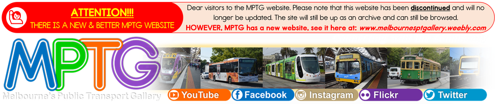 Melbourne's Public Transport Gallery - Melbourne (971x204), Png Download
