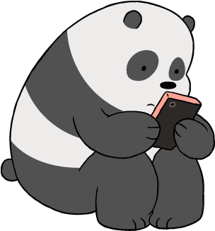 Peludos Y Tropezosos Panda (1600x412), Png Download