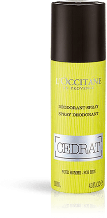 20do130cd17 - Cedrat Spray Deodorant 130ml L'occitane (800x800), Png Download