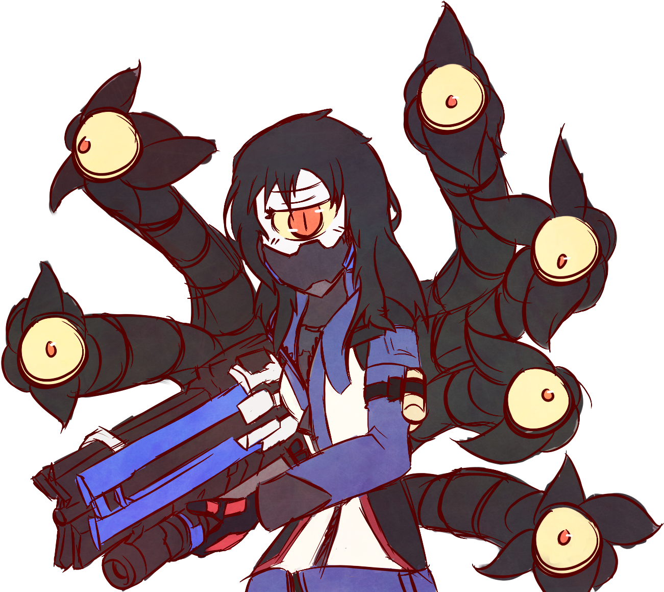 >i've Got You In My Sights - Cartoon (1330x1170), Png Download