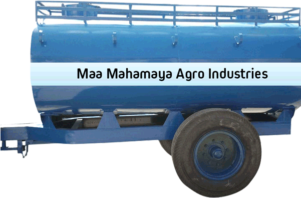Water Tanker Two Wheel - Water Tank For Tractor (600x600), Png Download