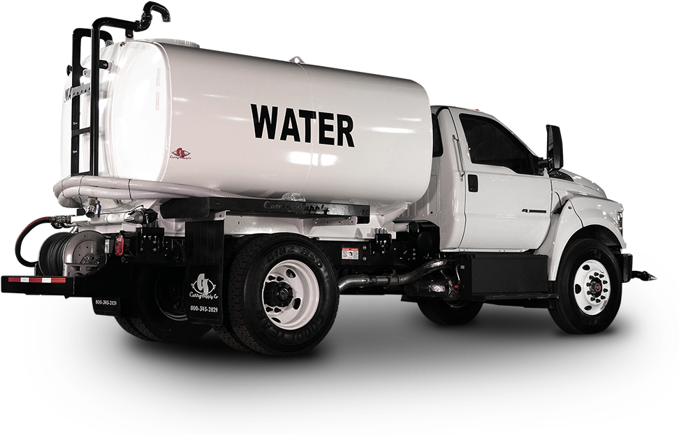 6000 Gal Water Truck (1000x700), Png Download