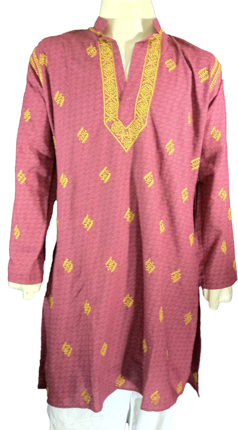 Mens Kurta Http - Polka Dot (1075x1433), Png Download