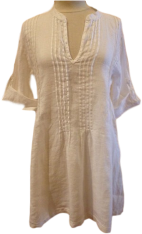 Linen Kurta Top - Kurta (480x480), Png Download